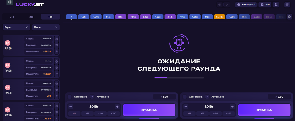 Lucky Jet стратегия изучения предыдущих исходов